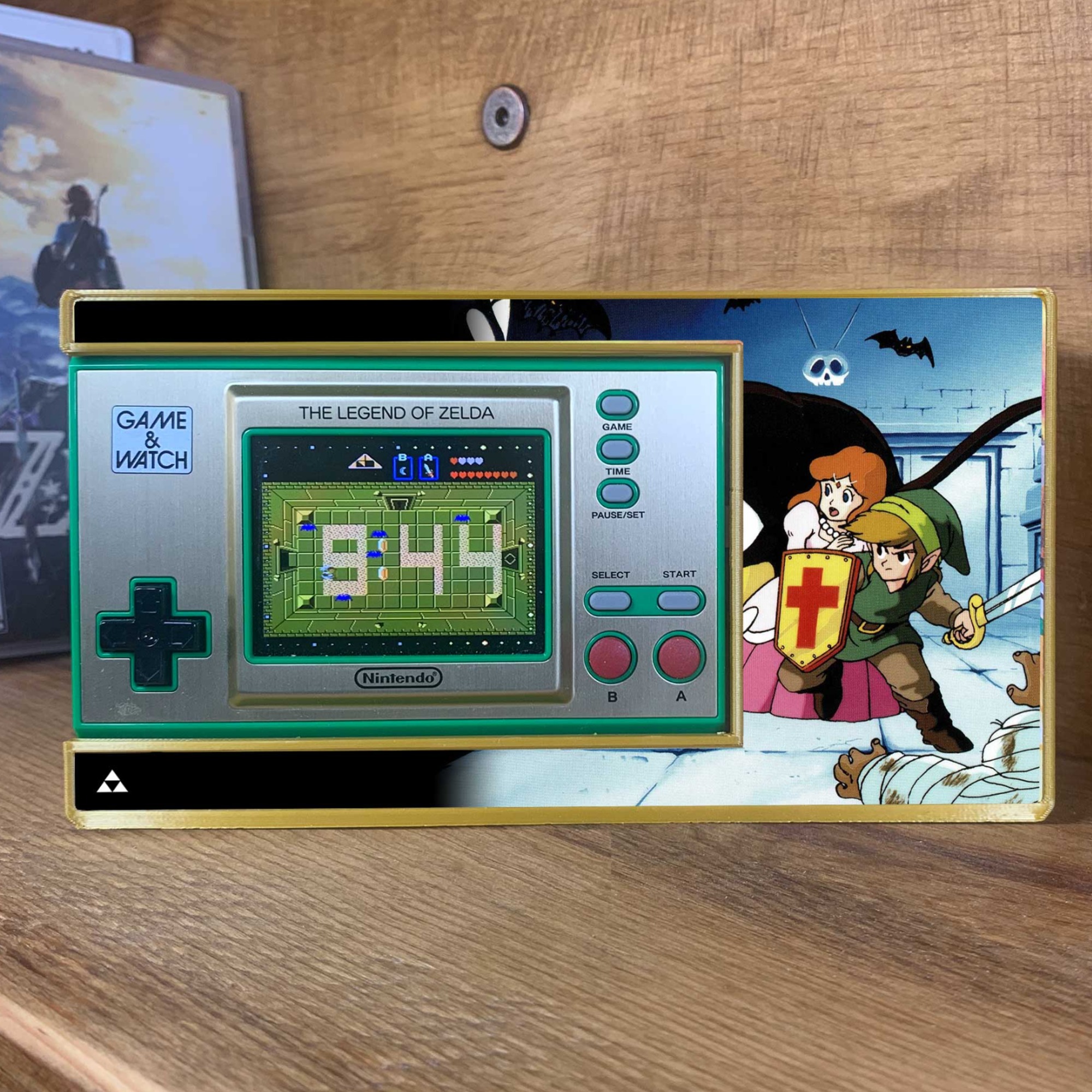 Zelda Game & Watch Shelf MEGA – Wall Mount/Desk Stand