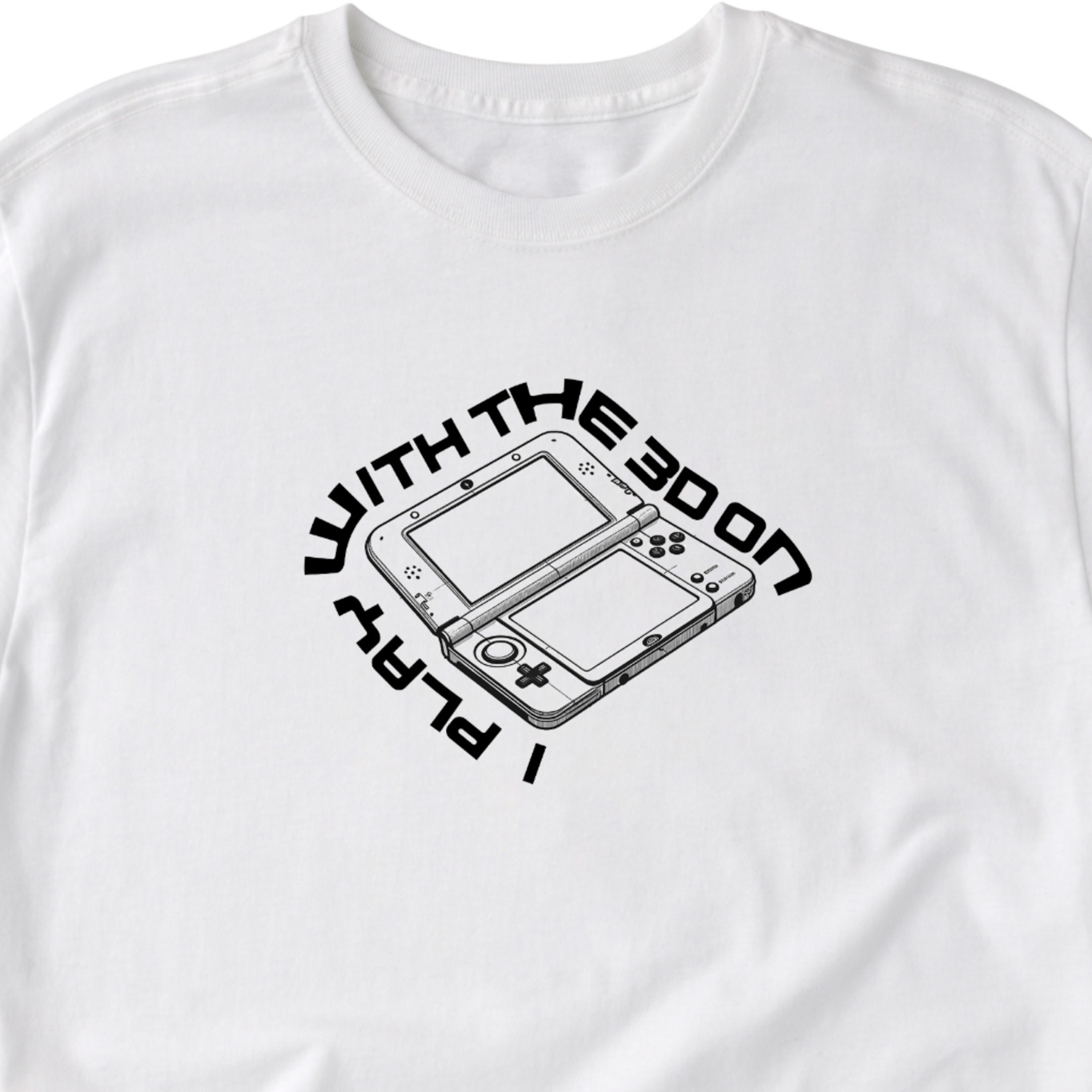 Nintendo 3DS T-Shirt: I Play With The 3D On