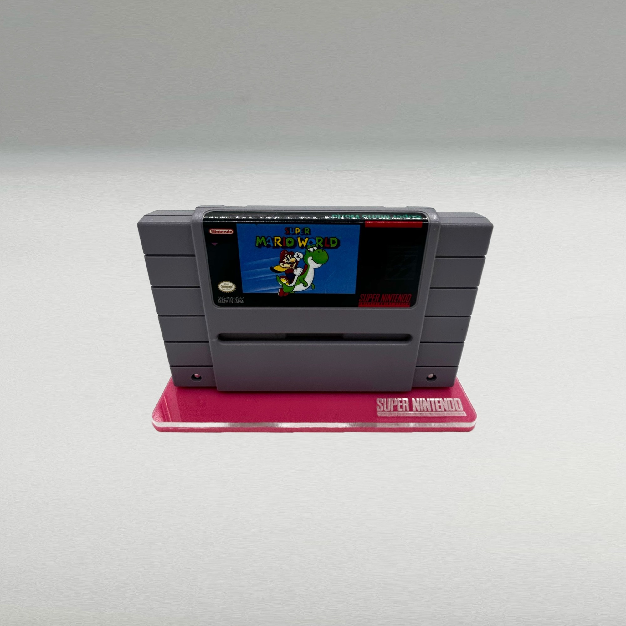 Super Nintendo Cartridge Display – DisplayShelf SNES