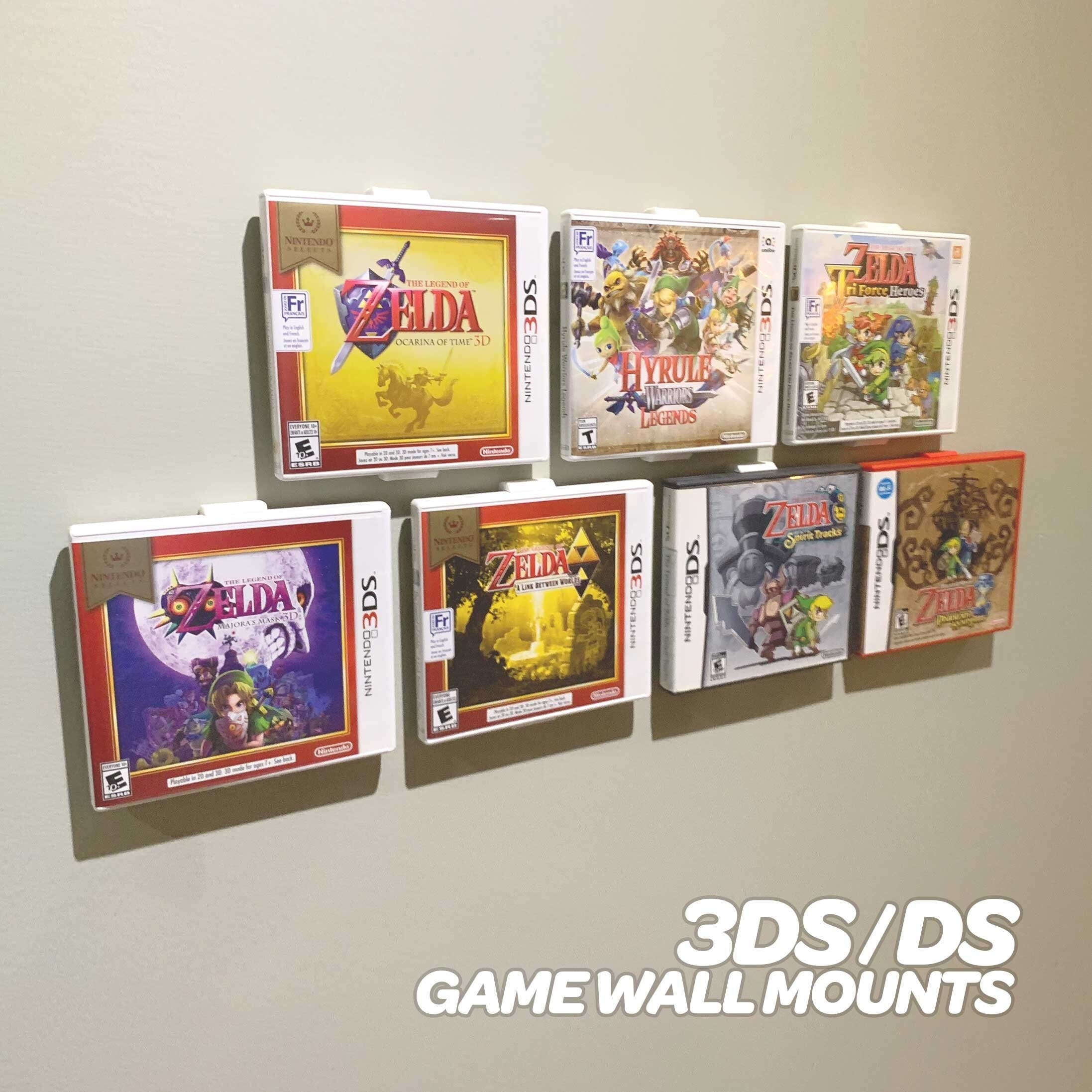 Floating DS/3DS Games: Wall Mount with 3M Strips (US) – FloatMounts